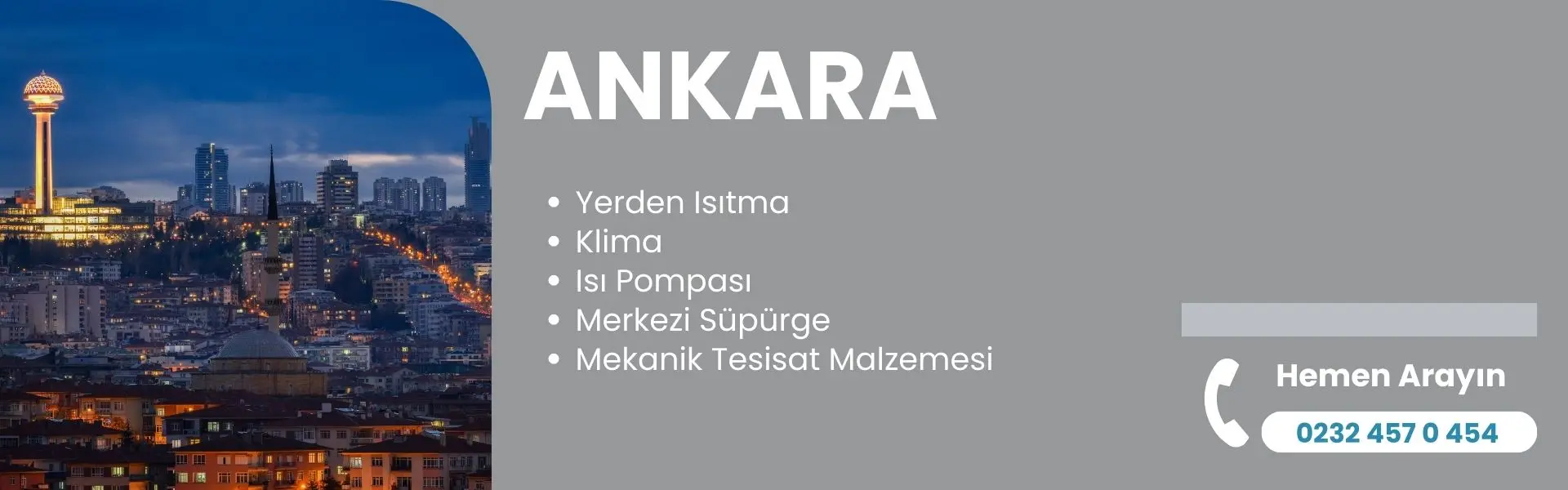 ankara yerden ısıtma