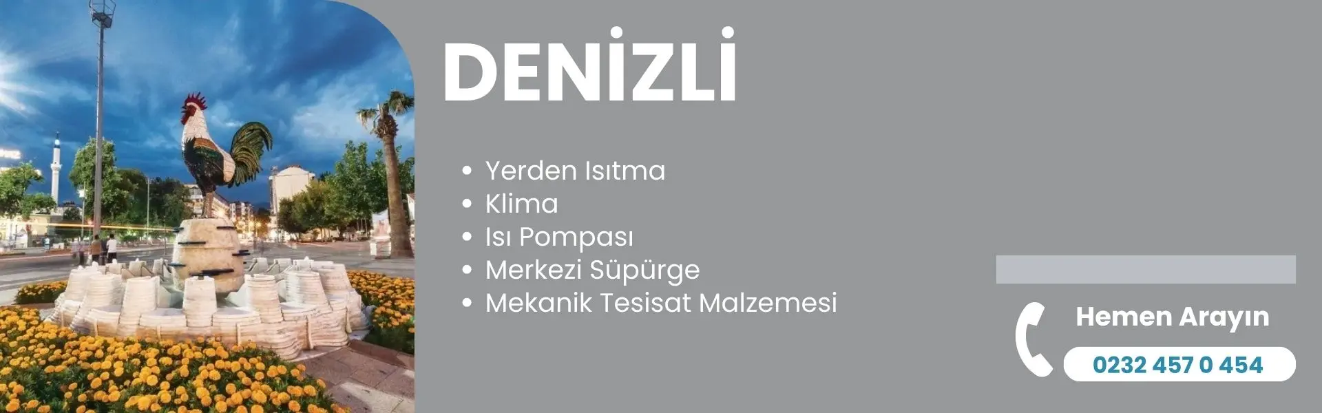 Denizli yerden ısıtma