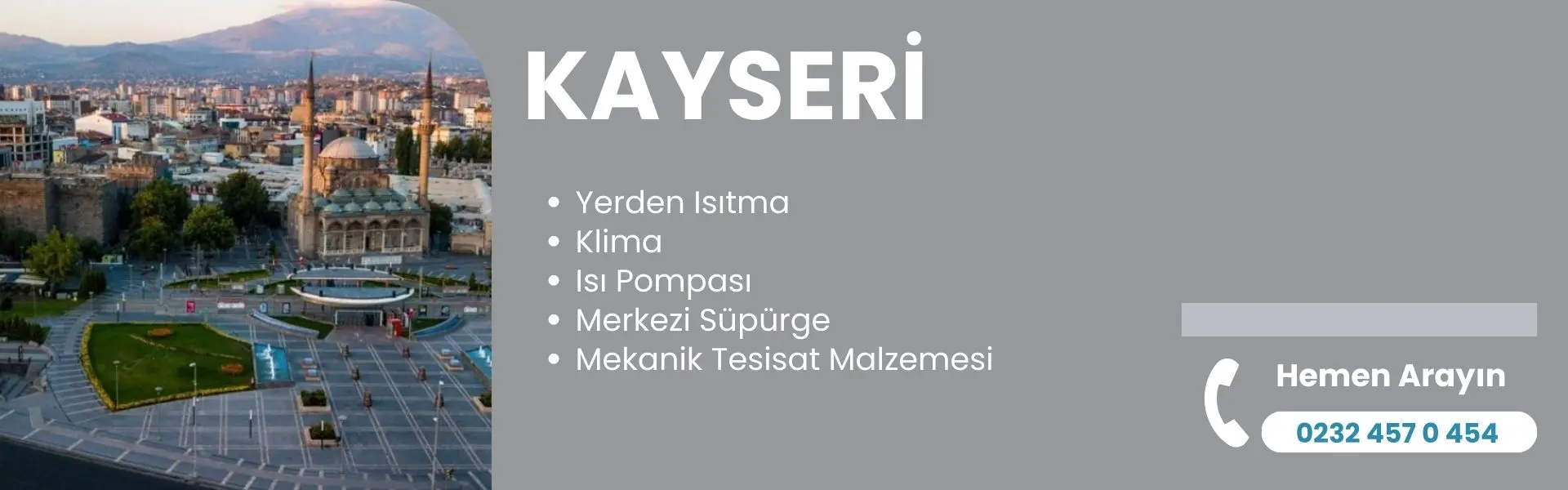 kayseri yerden ısıtma
