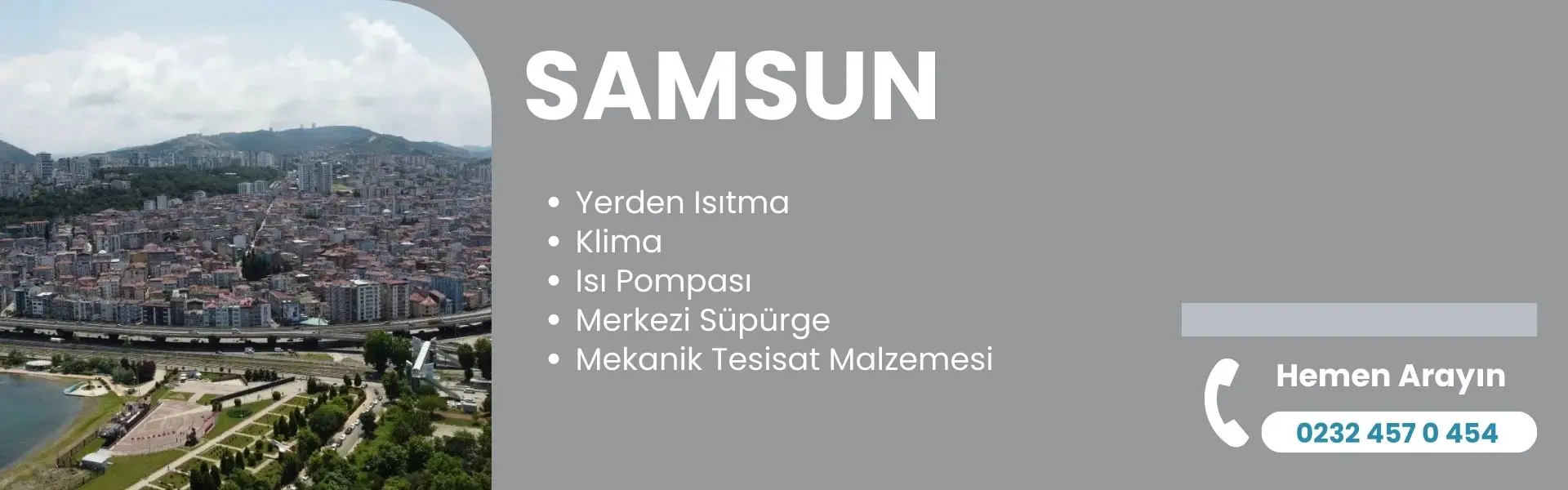 samsun yerden ısıtma