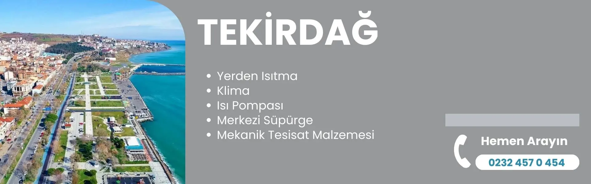 tekirdağ yerden ısıtma