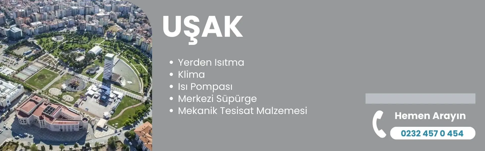 uşak yerden ısıtmaa