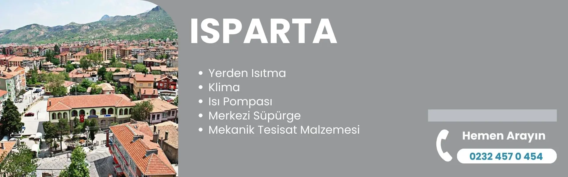 ısparta yerden ısıtma