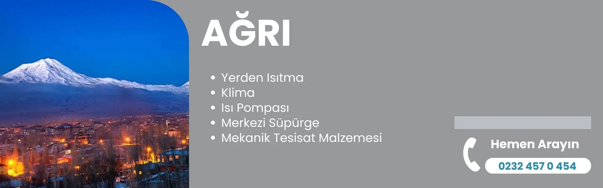 ağrı yerden ısıtma
