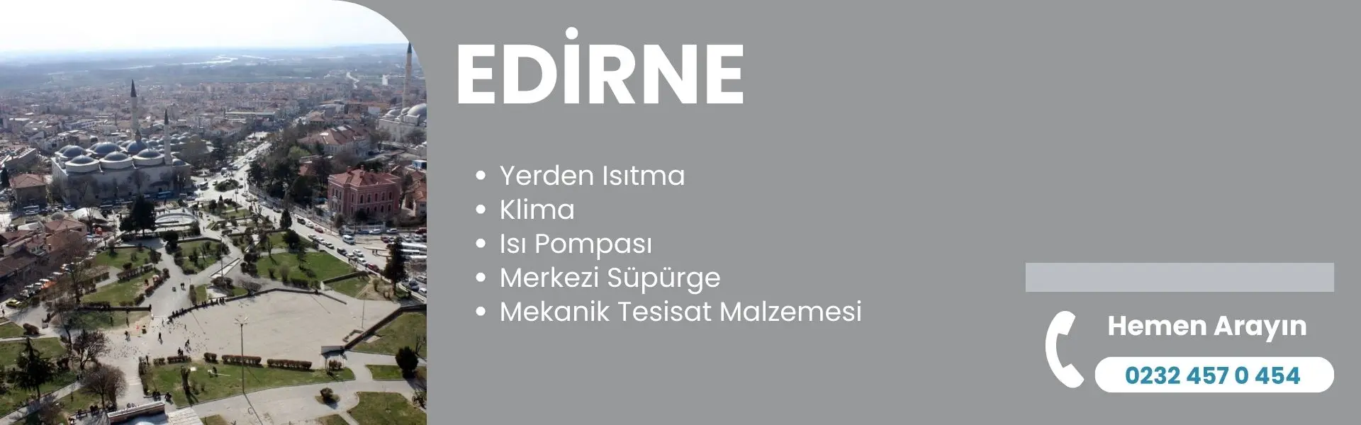 edirne yerden ısıtma