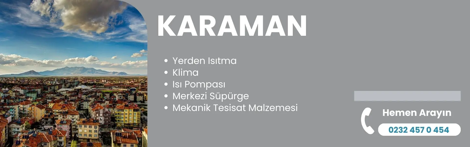 Karaman yerden ısıtma