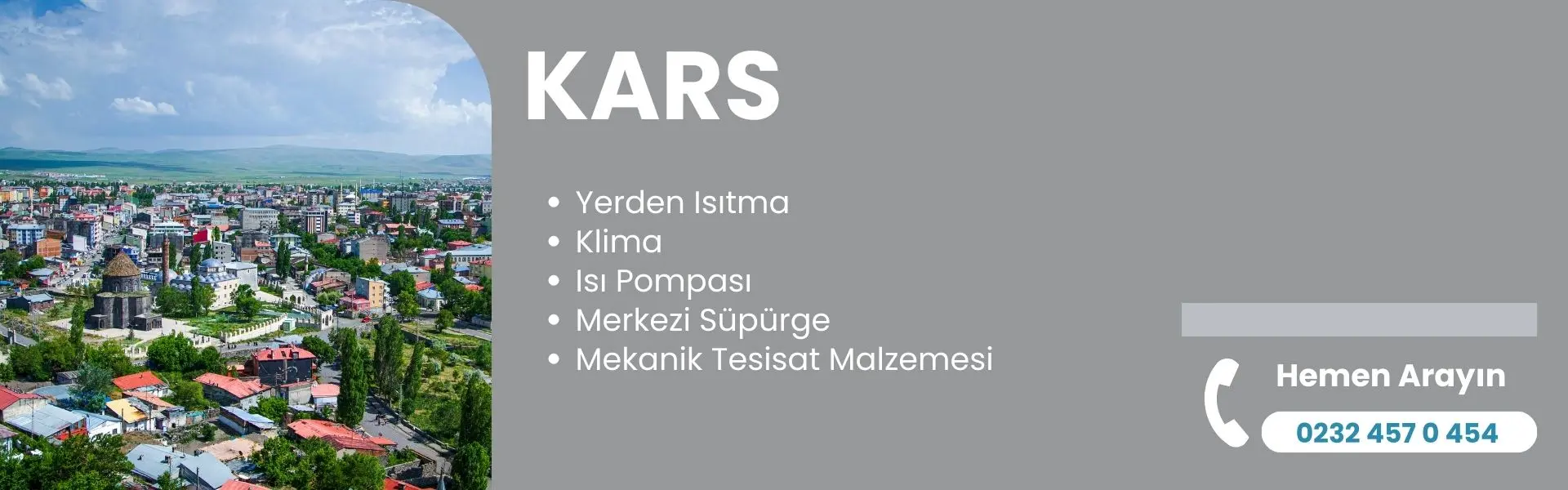 kars yerden ısıtma