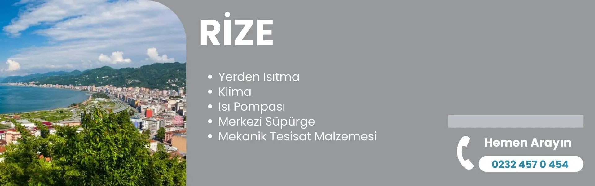 rize yerden ısıtma