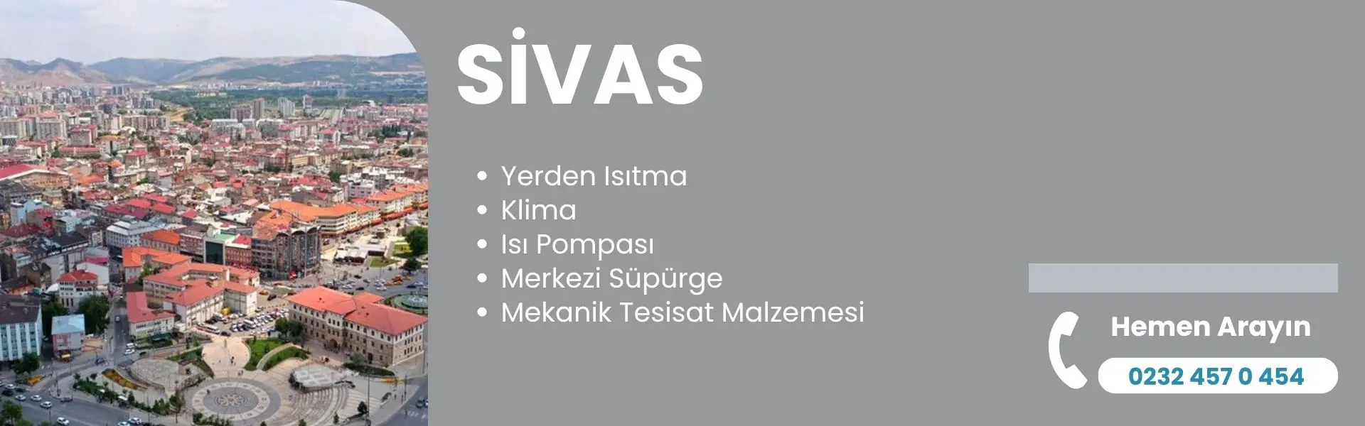 sivas yerden ısıtma